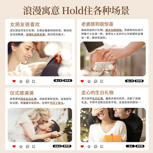 Dirholl PT950 platinum LOVE necklace for women, platinum V-shaped pendant, Chinese Valentine's Day gift for girlfriend and wife, free engraving/ghostwriting greeting card/customized style