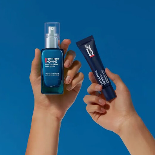 Biotherm's Blue Diamond Anti-Wrinkle Eye esencia Bioterma Blue Diamond Eye Cream elimina los círculos oscuros un paquete 15 ml