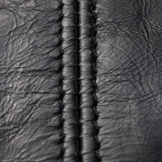 PRADA/Prada Gift Men's Metal Logo Decorated Cow Leather Clutch Black