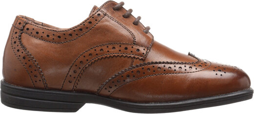Florsheim Boys, Reveal Wingtip Oxford Shoes JR Little and Big Kids, Cognac Cognac 10