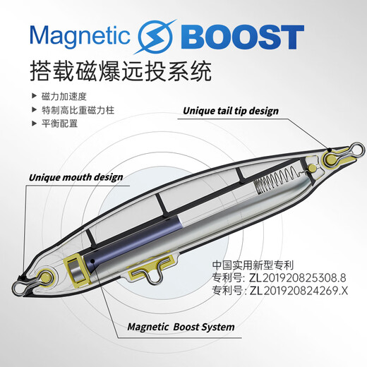Lurefans River Rushing Explosion magnétique Far-Top Bass Fish Fish Sinking Water Road Bass Dongfeng 14161822 Crayon 11 # Stream Fish Dongfeng 22 Crayon-85 mm-22G