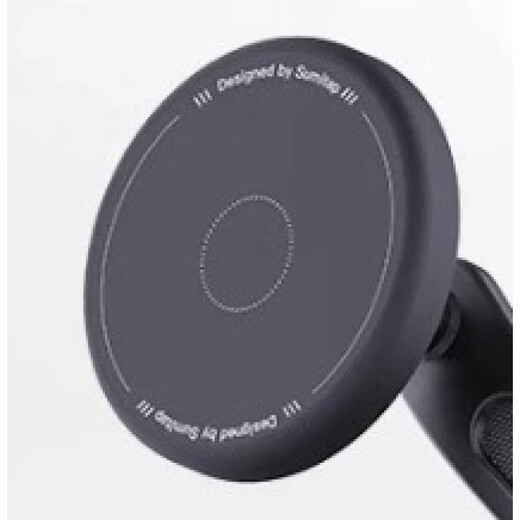 Sumi-tap suitable for gimbal card screen accessories car mobile phone holder extension arm 17mm ball head water cup holder accessories with magnetic ring silicone magnetic holder head black