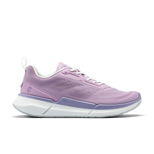 ECCO women's shoes, comfortable lace-up color-blocking shock-absorbing and durable casual sneakers, breathable running shoes, 830753 830753-11981 36