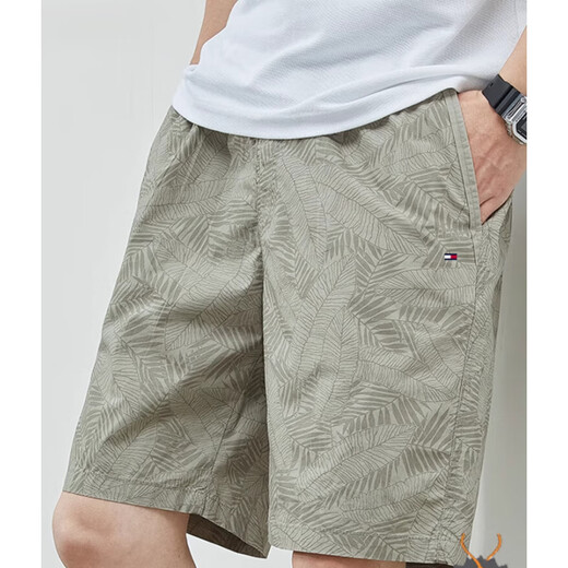 Tommy Jeans gebrochener Code Tommy Shekelly Summer Herren-Freizeit-Shorts Baumwollsporthosen Strand Fünf-Clip-Hosen Herrenhosen 2025 Dunkelblau 9224 L
