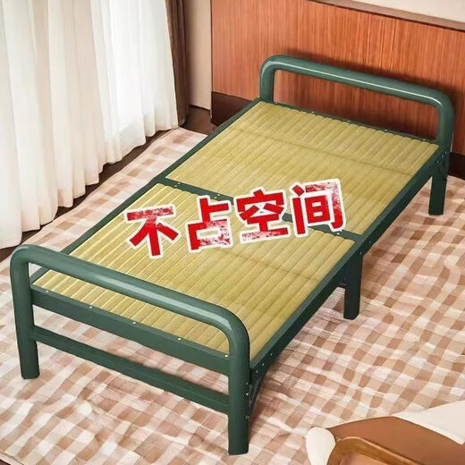 
Bamboo solid wood board hard board bed simple household reinforced cool bed single person lunch break nap bamboo bed folding bed Chishui Mingzhu 192 long * 95 wide-16851