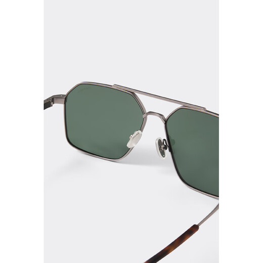 Canada Goose [New Product] Moraine Men's Sunglasses and Sunglasses 8104M 9866 Matte Light Gray/Green
