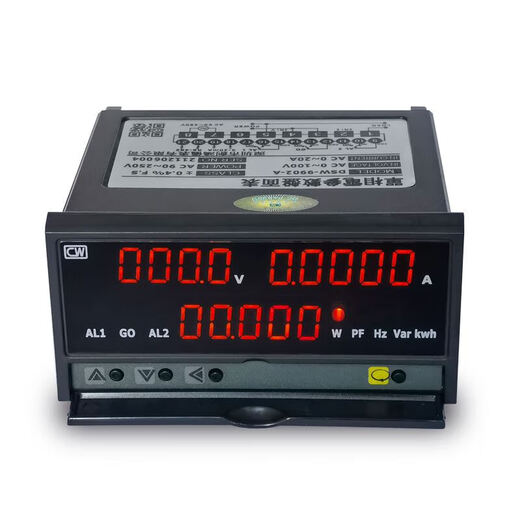 
LISMDSW-9902 smart electrical parameters electricity meter digital voltage ammeter digital display power meter high-precision analog quantity 9902-B/C communication + alarm