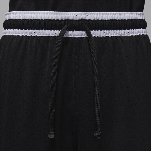 耐克（NIKE）Jordan官方耐克乔丹DRI-FIT男子速干网眼布短裤夏季篮球HF9911 010黑/白/白 S