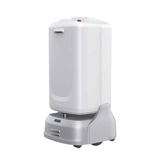 Pudu Lightning Box Hotel Robot Deepseek Intelligent Robot может поговорить с приветствующими роботами.