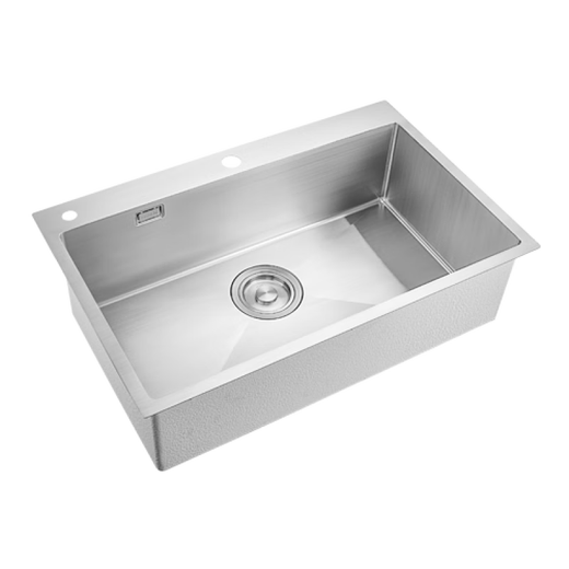 Moen same style 304 stainless steel kitchen sink handmade large single sink under counter basin 27531/27532 handmade sink SK27531SL 680MM single sink 5