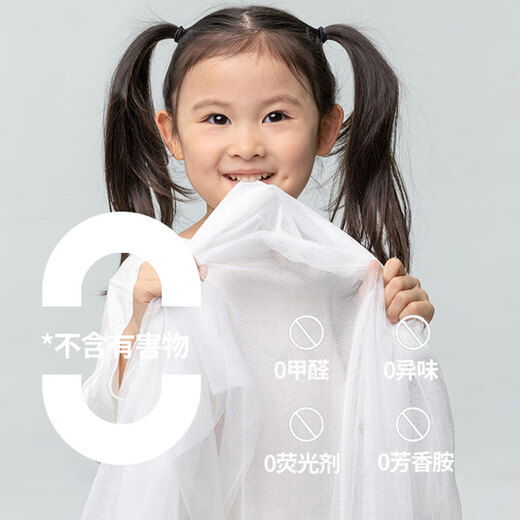 Yalu Class A Anti-fall Mosquito Net 1.2x2m Baby and Child Home Bedroom Mosquito Net Frame Large Bed 1.5U Type Thickened Bracket Three-Door Model - Light Year Blue Class A Net Yarn 1.8m Bed (Width 180*Length 200cm*Height 170cm)