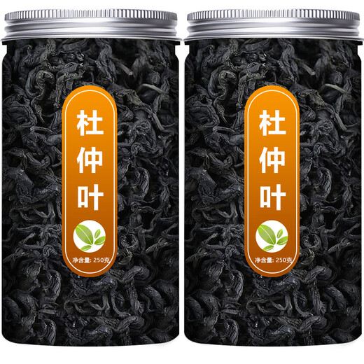 Пекин Тонгрентанг Eucommia Ulmoides Leaf Tea в воде и напитках среднего размера и диких Eucommia ulmoides нежный лист чай 500 г сорта [большая банка] [2 банки] Eucommia ulmoides Leaf (Qingqianliu) 250g*2