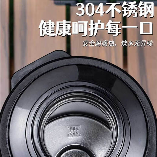 Cille large capacity thermos kettle 304 stainless steel travel camping vacuum insulated kettle outdoor travel thermos