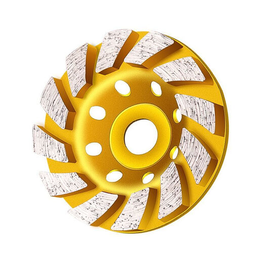 Vinoa diamond grinding disc cement stone concrete grinding disc angle grinder emery bowl grinder floor polisher grinding disc event buy one with one thickening hair 2 pieces high 5S-6D# upgrade 78 minutes grab 74523