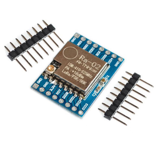 带底板 SX1278 LORA模块 安信可 LORA RA-02 LORA RA-02 带底板 不焊