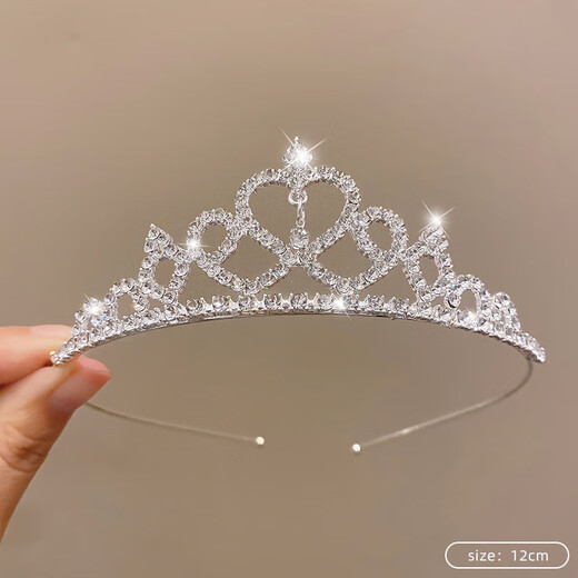 Zushange birthday crown headdress, high-end hair accessories, eighteen-year-old coming-of-age ceremony, sparkling diamond headband, certificate, proposal, photo props, love crown headdress