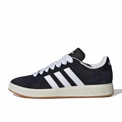 
Adidas 618Grand Court Base 00s Black and white Anti-slip low-top shoes IH6184 official flagship IH6187 36 Support identification