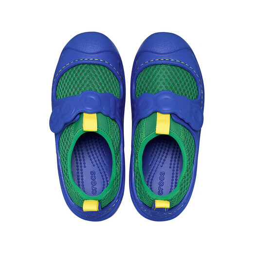 CROCS Mountain Dew children's wading shoes comfortable and lightweight sandals/210619/210620 evergreen green-3WH 35 (215mm)