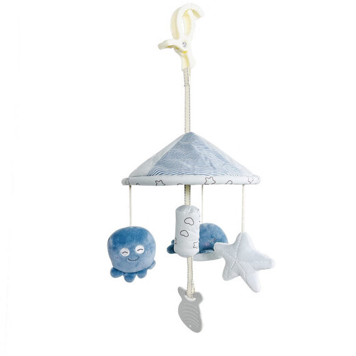 
Qingyu Xiaoling Baby practices the toy hanging of bed bell on the car toys for clamping baby cart hanging wind chimes Rabbit Bear-Lathe wind chimes
