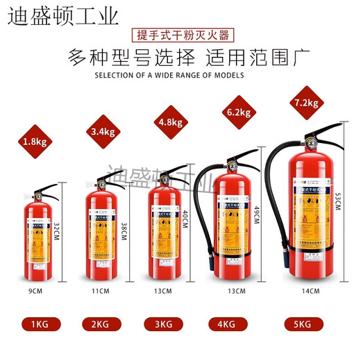 Liansu Fire extincer 4kg portable car home property propriété warehouse 12358 Jin [Jin est égal