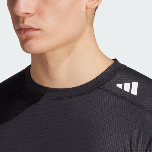 阿迪达斯 （adidas）速干短袖男夏季冰丝半袖男健身运动服跑步T恤IL1381 IL1381 S 120-135斤