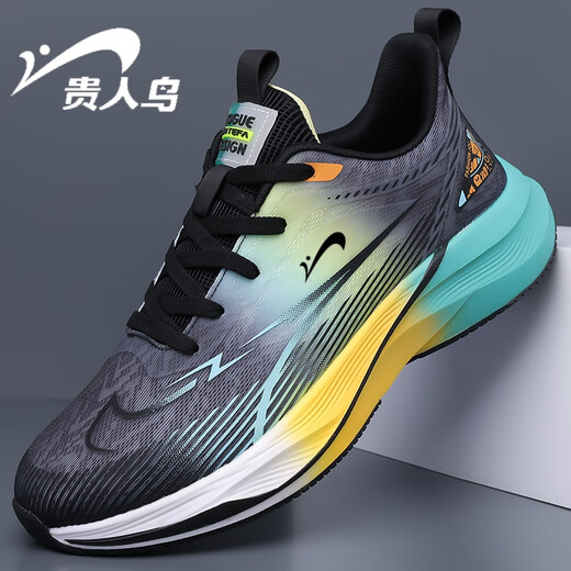 Guirenniao Sport Fashion, Trendy und vielseitig authentisch 2025 Frühling Neue Herrenschuhe Laufschuhe Mesh atmungsaktiv