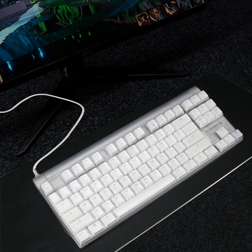ESPL Couverture complète Cherry (Cherry) MX Board 8.0 G80-3888 3880 Film de protection du clavier mécanique 87 Cherry 8.0 TPU à haute transparence