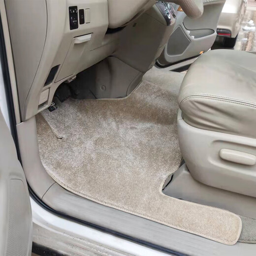 Flash Airlines eignet sich für 24 Toyota Previa-Zwei-Reihen-Fußpolster, Big Bawang mittelschließend Teppich-Innenveränderung des Geschäftswagens, allgemeine Größe 12040 Note Farbe