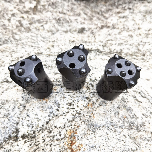 Kaiyu ball tooth drill bit 283236384042 rock drill 6-tooth drill bit 4-tooth air gun head 5-tooth Planka Kaiyu 32 cold-pressed 4-tooth 1 piece