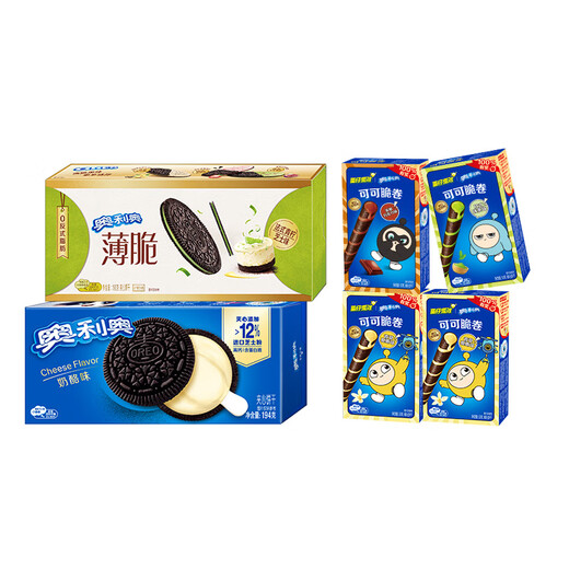 [] Oreo -Sandwich -Snacks und Kekse Geschenkpack zehn komplette Food -Geschenkbox 693G Casual Children's Value for Money Complete Geschenkbox 693g
