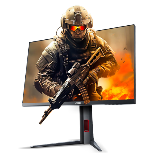 80% new AOC 24.5-inch 2K native 300Hz FastIPS 1ms HDR400 factory color correction hardware low blue light gaming e-sports monitor Aegis Q25G4S