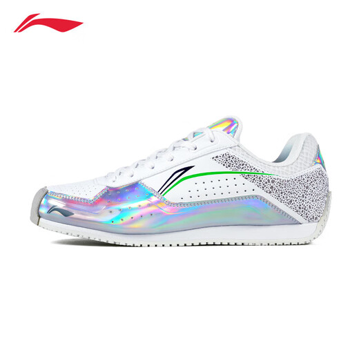 李宁（LI-NING）击剑鞋新款专业成人儿童男女 竞技防滑比赛训练击剑鞋 LDAT101-1电镀银 37