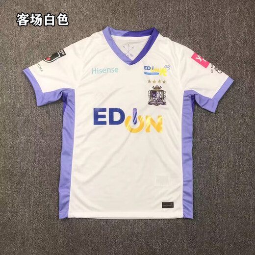 梦动2025日职J联赛广岛三箭球衣66号渡边俊19号佐佐木翔足球服波衫 主场紫色 S