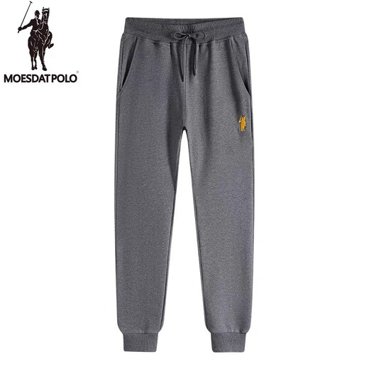 POLO SPORT American Ralph Lauren spring and autumn casual versatile pants loose leg drawstring sweatpants simple sports pants men's pants black 2XL