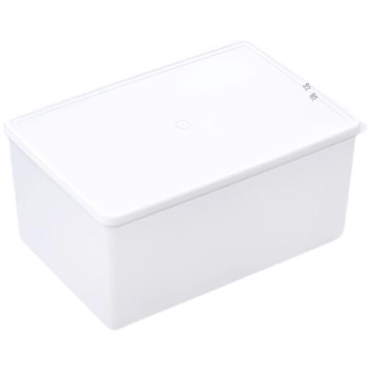Tuojin Deutsch importiert Qualität Kühlschrank Spezielle Frischwachtbox für Lebensmittelqualität High-Blid-Plastikbox-Dichtungsbox Länge [Hoch 844] Verdickte transparente Modell voll 5 7,2 l