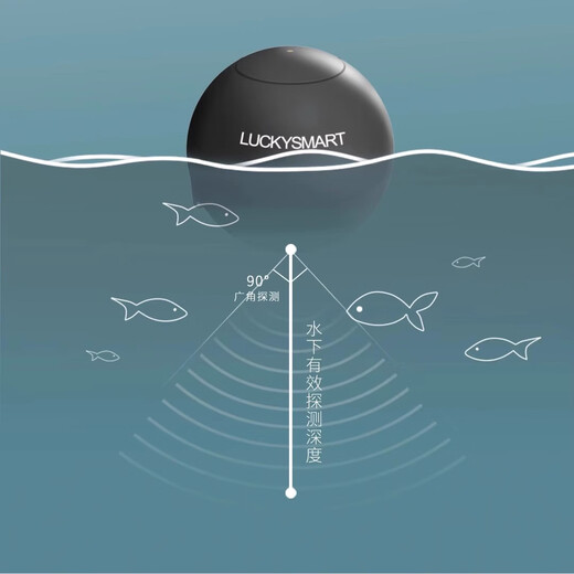 
Leqi sonar fish detector wireless fishing tester fishing Luya night fishing high-definition fish hunting device new mobile fish finder