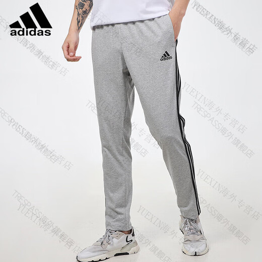 Adidas Men's Pants 2023 printemps et automne nouveau pantalon droit sportif GK9273_STRAIGHT TRAPTENS_MODEL régulièrement L