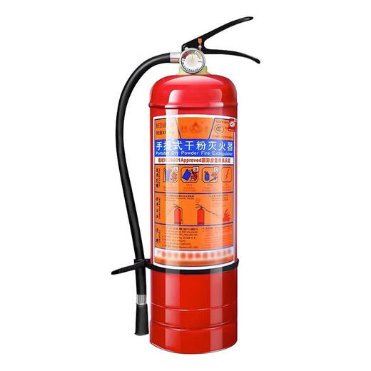 灭火器家用商用4公斤干粉手提式车载工厂12358kg箱套装消防器材 8kg 干粉 套装(两个灭火器+