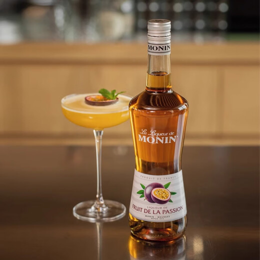 Morin Monin Passion Fruit saveur liqueur 700 ml bouteille dans le barman importé français liqueur fruit vin
