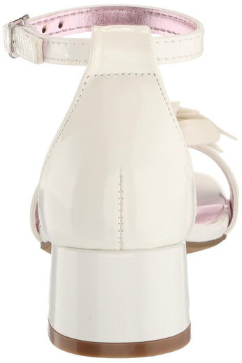 Steve Madden Girls' Shoes Lessa High Heel Sandals, White White 13 Little Kid