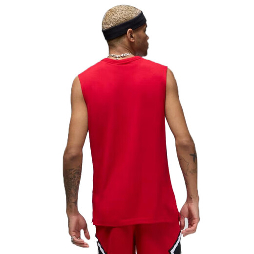 Jordan男无袖T恤 速干透气JORDAN SPORT新年红背心FN5857-687红S