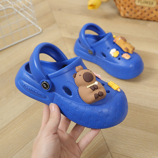 Guanmao Pei Kinderschuhen süße Lochschuhe 2025 Baby Jungen Pink 30
