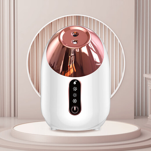 Xiaomi Guoba hot and cold dual spray facial steamer household beauty nano spray machine facial beauty instrument hot and cold spray facial steamer instrument S2026 white - facial steamer cold + hot spray