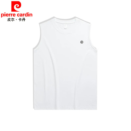 Camiseta de chaleco para hombres Pierre Camiseta redonda de algodón puro algodón de otoño suelto de mangas de otoño de moda