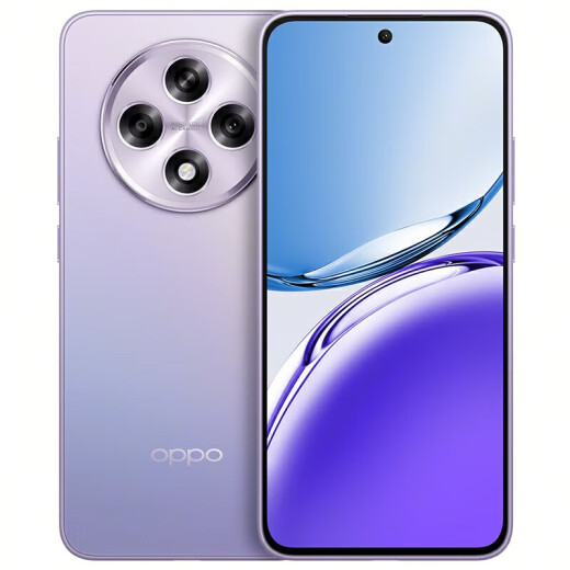 OPPOA3i Plus New Durable God of War Super Hard Core Anti-fall and Wear Resistance OLED Super Bright Sunshine Screen 5G Smart Phone Oppoa3i Series Cold Crystal Purple丨A3iPlus (Snapdragon 695) 12GB+512GB