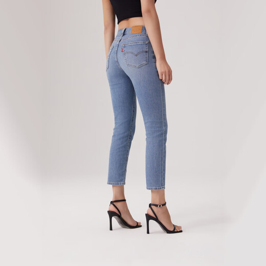 Levi's商场同款冰酷系列25夏新款女士724高腰修身直筒牛仔裤18883 000 25 (28)
