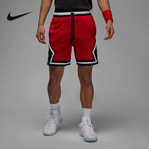 NIKE耐克DRI-FIT男速干篮球五分裤春季运动裤透气条纹短裤DX1488-687 DX1488-687 2XL