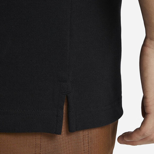 耐克（NIKE）男子黑色运动上衣T恤夏季翻领纽扣针织短袖POLO衫FN3895-010 FN3895-370/男/灰绿 M