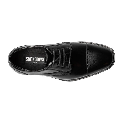 Stacy AdamsSTACY ADAMS Boys Kallum Cape Oxford, Black Black 13.5 Big Kid