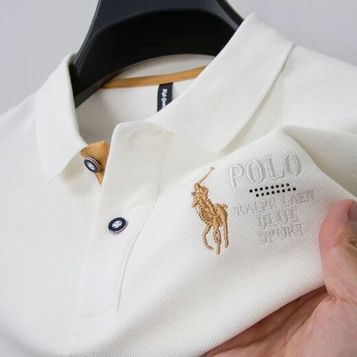 Lao Luo Polo Shirt Short à manches à manches courtes Paul Lapon Ti-SHIRT OFFICIEL STAGNE POLO POLO POLO POLO MIDE MIDE 829 GREN GREN GRENE [HIGHE-DEP] 2XL 145-165JIN [Jin est égal à 0,5 kg]